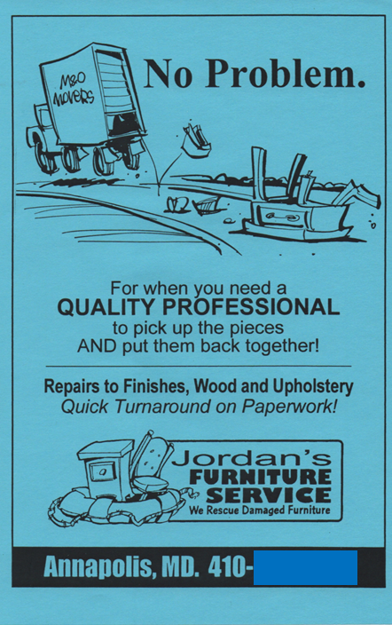 furniture service flyer
